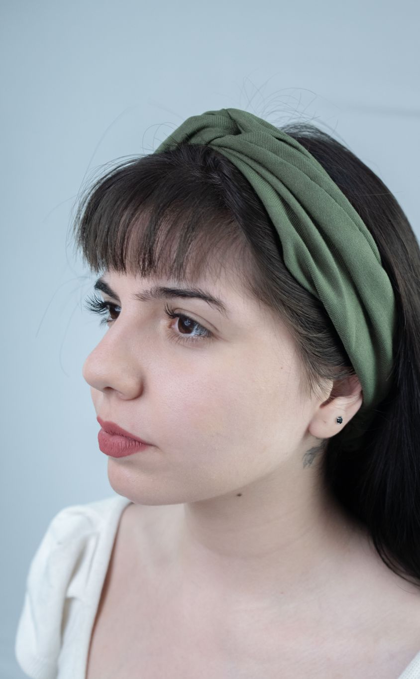 FAIXA DE CABELO - VERDE
