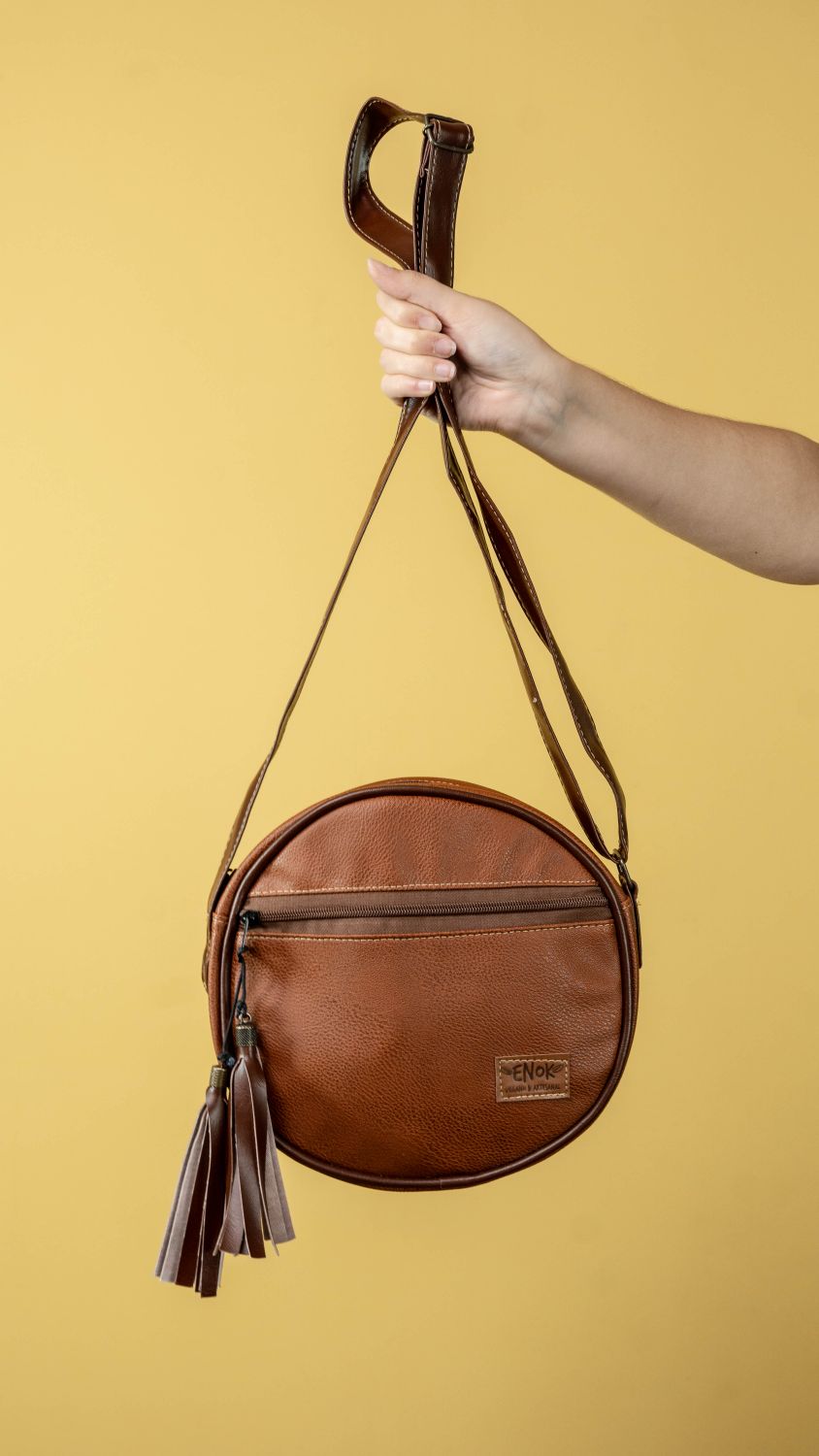 BOLSA VEGANA - KIWI - TERRACOTA