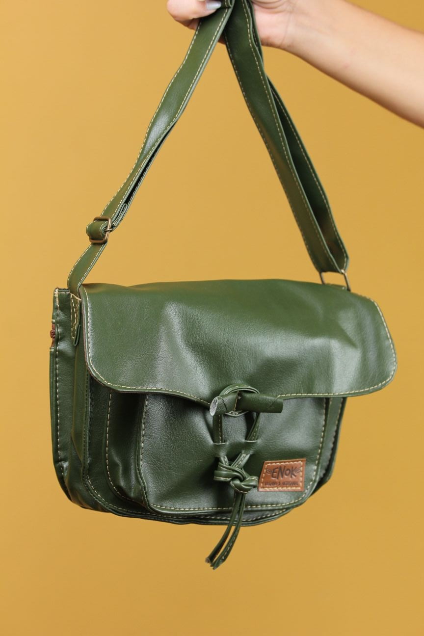 BOLSA VEGANA - RITA - VERDE 