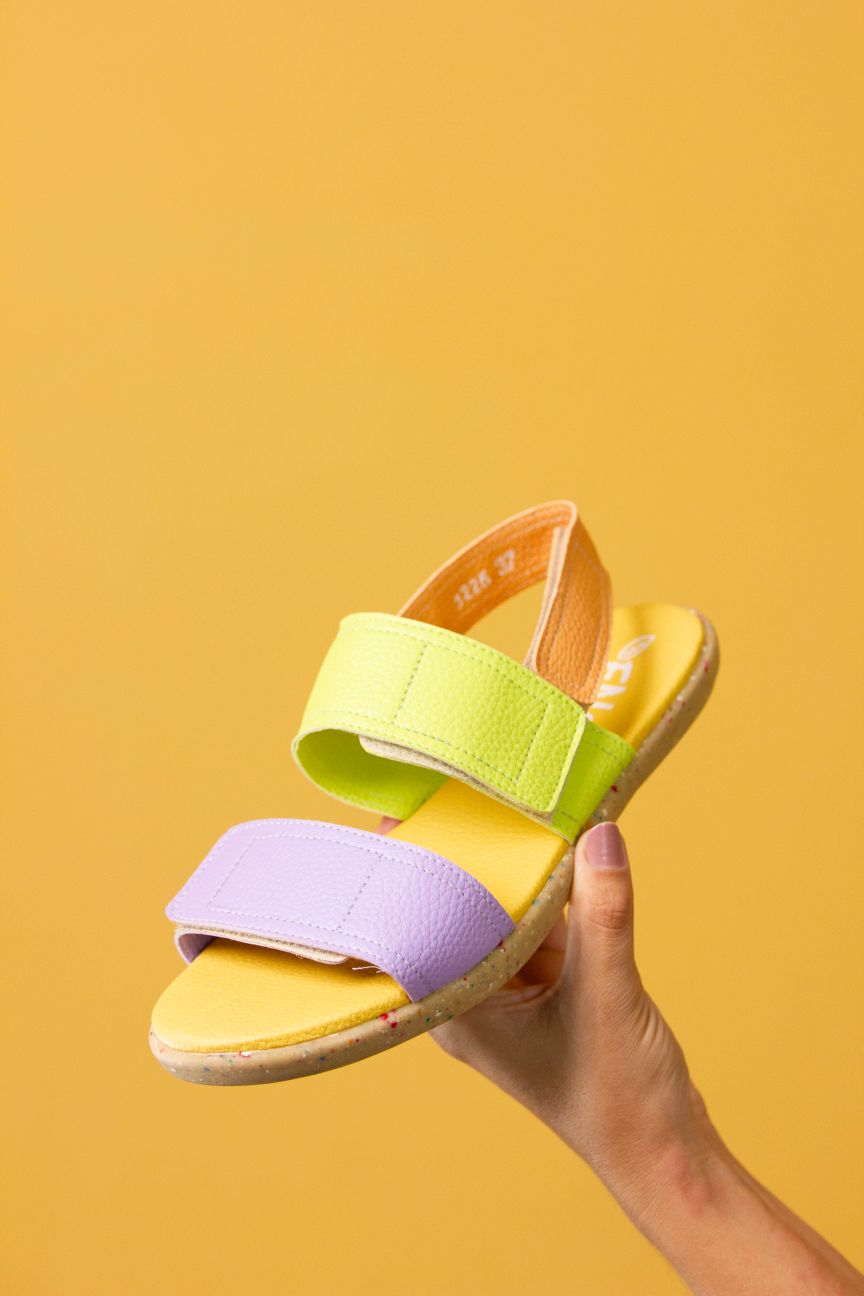 SANDALIA VEGANA - FRIDA - LAVANDA