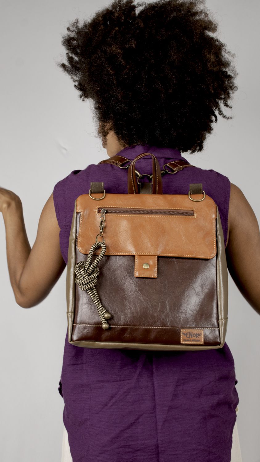 BOLSA/MOCHILA VEGANA - TIM - CARAMBOLA