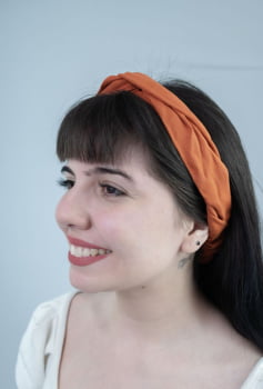 FAIXA DE CABELO - LARANJA