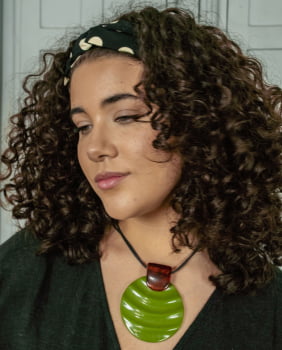 FAIXA DE CABELO - PRETO E BRANCO POÁ
