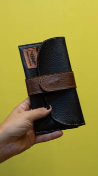 PORTA ÓCULOS VEGANO- PRETO PORTA ÓCULOS VEGANO- PRETO