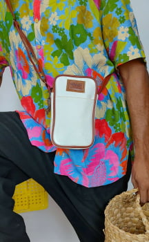 BOLSA VEGANA - SABIÁ - BRANCA