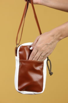 BOLSA VEGANA - SABIÁ - BRANCA