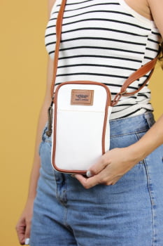 BOLSA VEGANA - SABIÁ - BRANCA