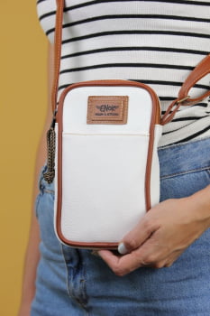 BOLSA VEGANA - SABIÁ - BRANCA