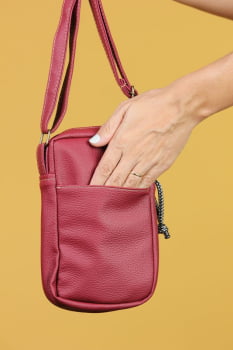 BOLSA VEGANA - SABIÁ - CARMIM