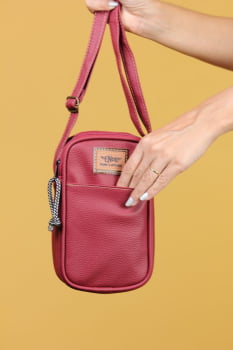 BOLSA VEGANA - SABIÁ - CARMIM
