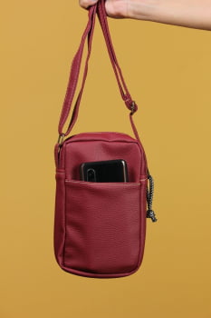 BOLSA VEGANA - SABIÁ - CARMIM