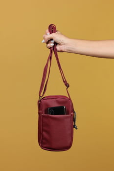 BOLSA VEGANA - SABIÁ - CARMIM