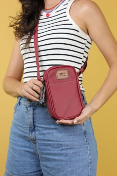 BOLSA VEGANA - SABIÁ - CARMIM
