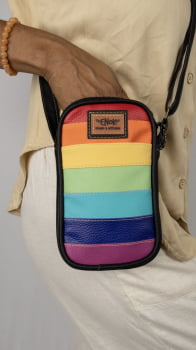 BOLSA VEGANA - SABIÁ - ARCO ÍRIS