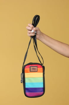 BOLSA VEGANA - SABIÁ - ARCO ÍRIS