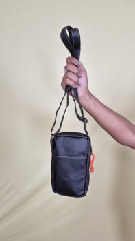 BOLSA VEGANA - SABIÁ - PRETA