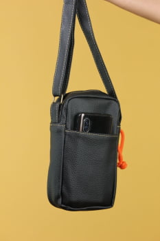 BOLSA VEGANA - SABIÁ - PRETA