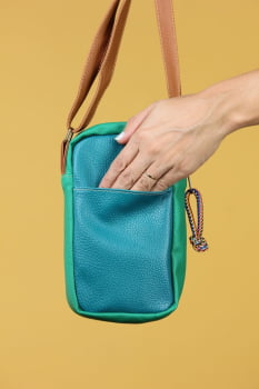 BOLSA VEGANA - SABIÁ - LÁPIS DE COR