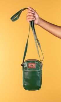 BOLSA VEGANA - SABIÁ - VERDE SELVA