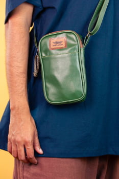 BOLSA VEGANA - SABIÁ - VERDE SELVA