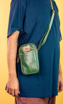 BOLSA VEGANA - SABIÁ - VERDE SELVA