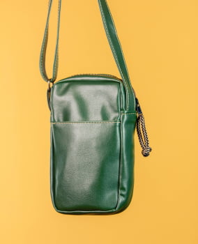 BOLSA VEGANA - SABIÁ - VERDE SELVA