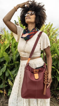 BOLSA VEGANA - PITANGA - CARMIM