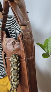 BOLSA VEGANA - PITANGA - MARROM
