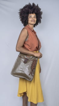 BOLSA VEGANA - PITANGA - OLIVA