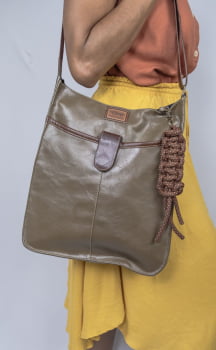 BOLSA VEGANA - PITANGA - OLIVA