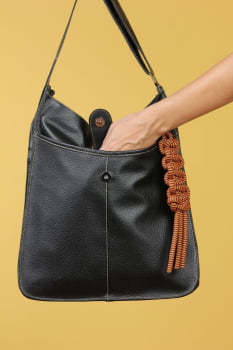 BOLSA VEGANA - PITANGA - PRETA