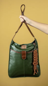 BOLSA VEGANA - PITANGA - VERDE SELVA