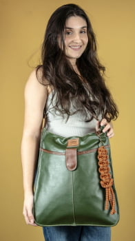 BOLSA VEGANA - PITANGA - VERDE SELVA