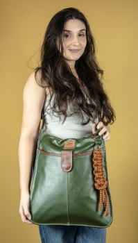BOLSA VEGANA - PITANGA - VERDE SELVA