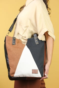 BOLSA VEGANA - VITÓRIA - XADREZ