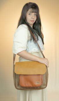 BOLSA VEGANA - AMARÍLIS - CUPUAÇU