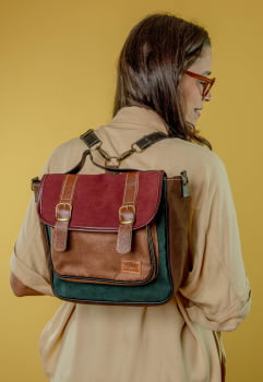 BOLSA VEGANA - AMORA -TONS TERROSOS