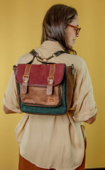 BOLSA VEGANA - AMORA -TONS TERROSOS
