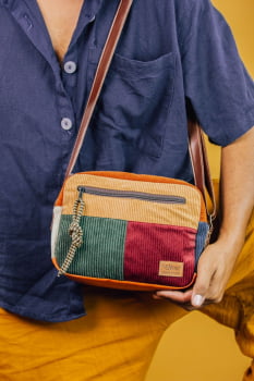 BOLSA VEGANA - CARMEM - COTELÊ 