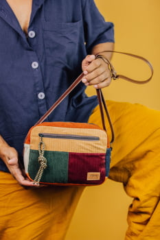 BOLSA VEGANA - CARMEM - COTELÊ 