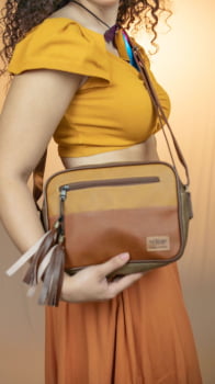 BOLSA VEGANA - CARMEM - CUPUAÇU