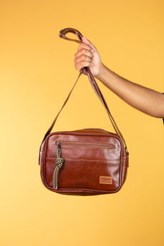 BOLSA VEGANA - CARMEM - MARROM