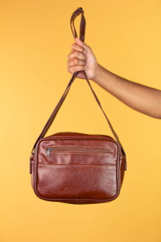 BOLSA VEGANA - CARMEM - MARROM