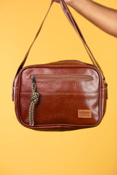 BOLSA VEGANA - CARMEM - MARROM