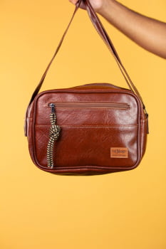 BOLSA VEGANA - CARMEM - MARROM
