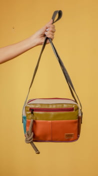 BOLSA VEGANA -CARMEM - TROPICÁLIA