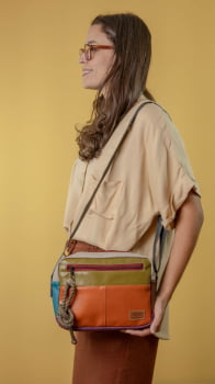 BOLSA VEGANA -CARMEM - TROPICÁLIA