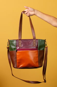 BOLSA VEGANA - OLINDA - JARDINEIRA DE LEGUMES