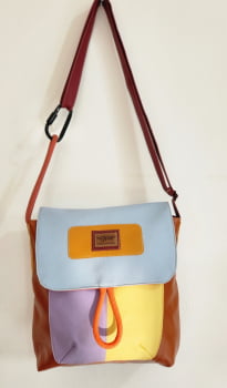 BOLSA VEGANA -TULIPA -NUVEM