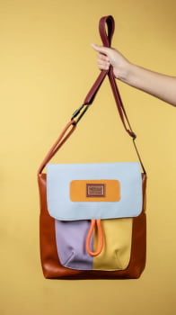 BOLSA VEGANA - TULIPA - NUVEM